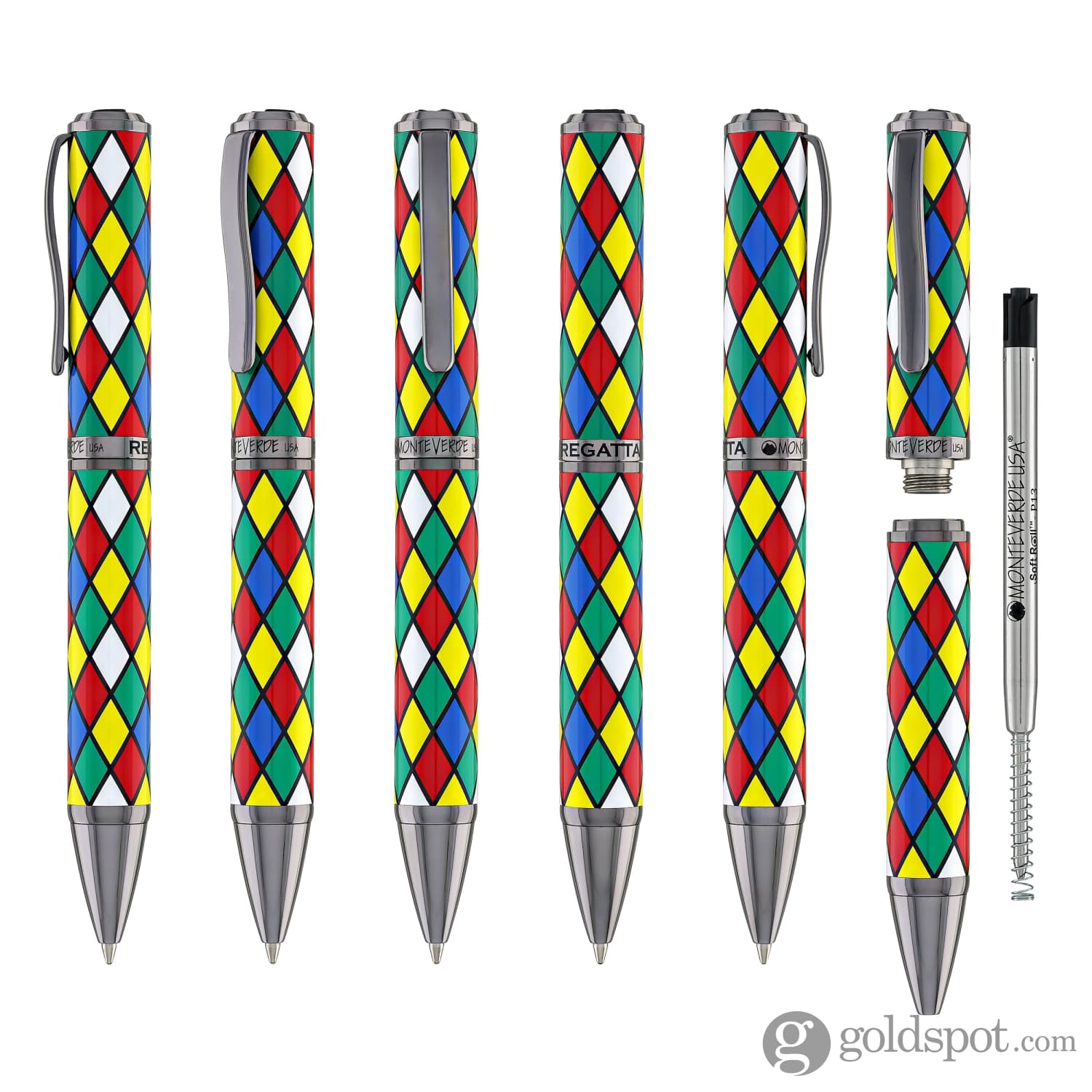 עט כדורי Monteverde Regatta Harlequin 2.0