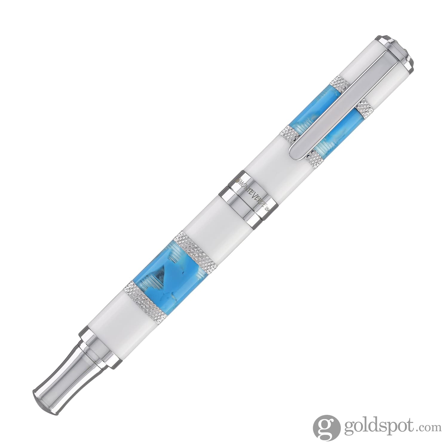 עט רולר Monteverde Regatta - כחול סנטוריני Santorini Blue