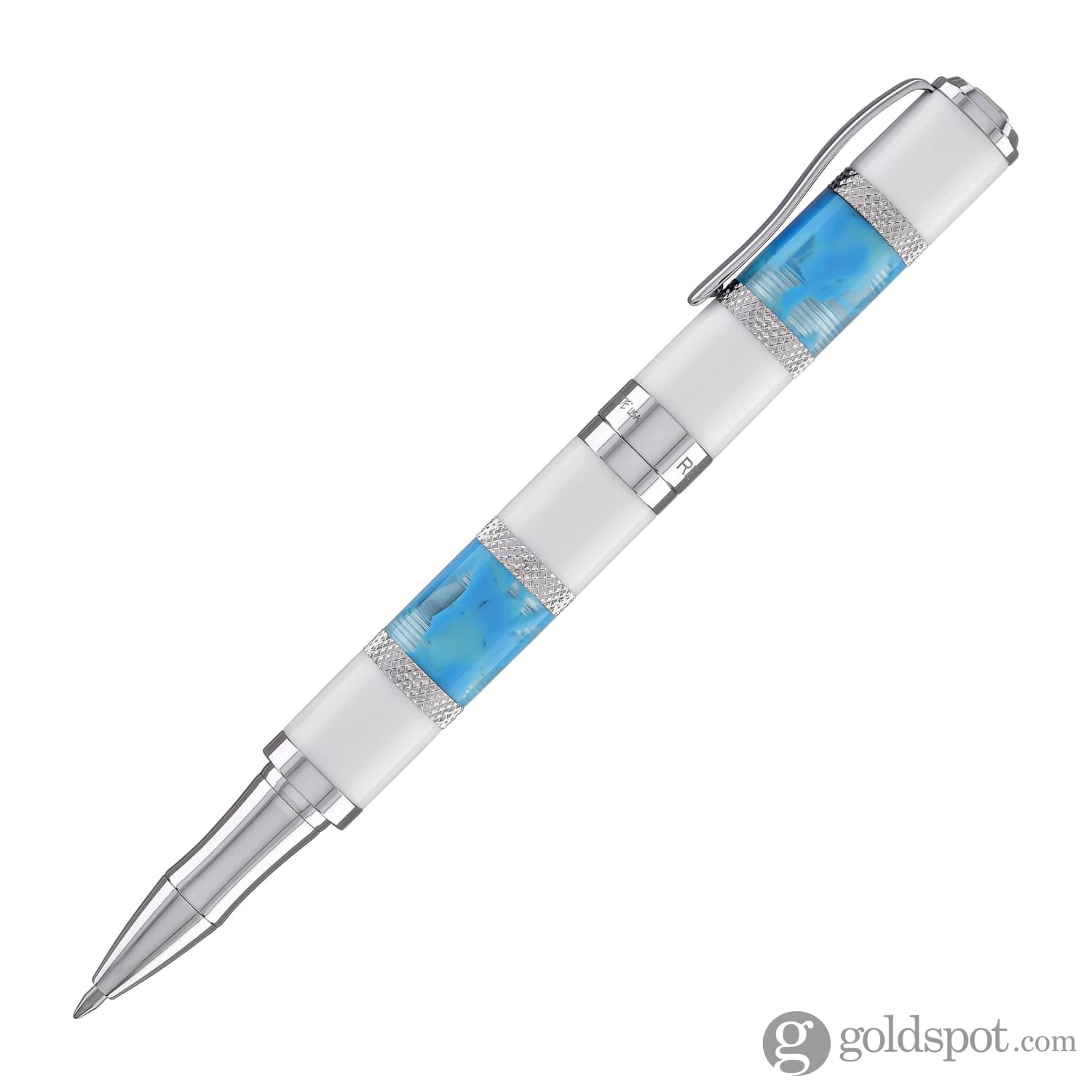 עט רולר Monteverde Regatta - כחול סנטוריני Santorini Blue
