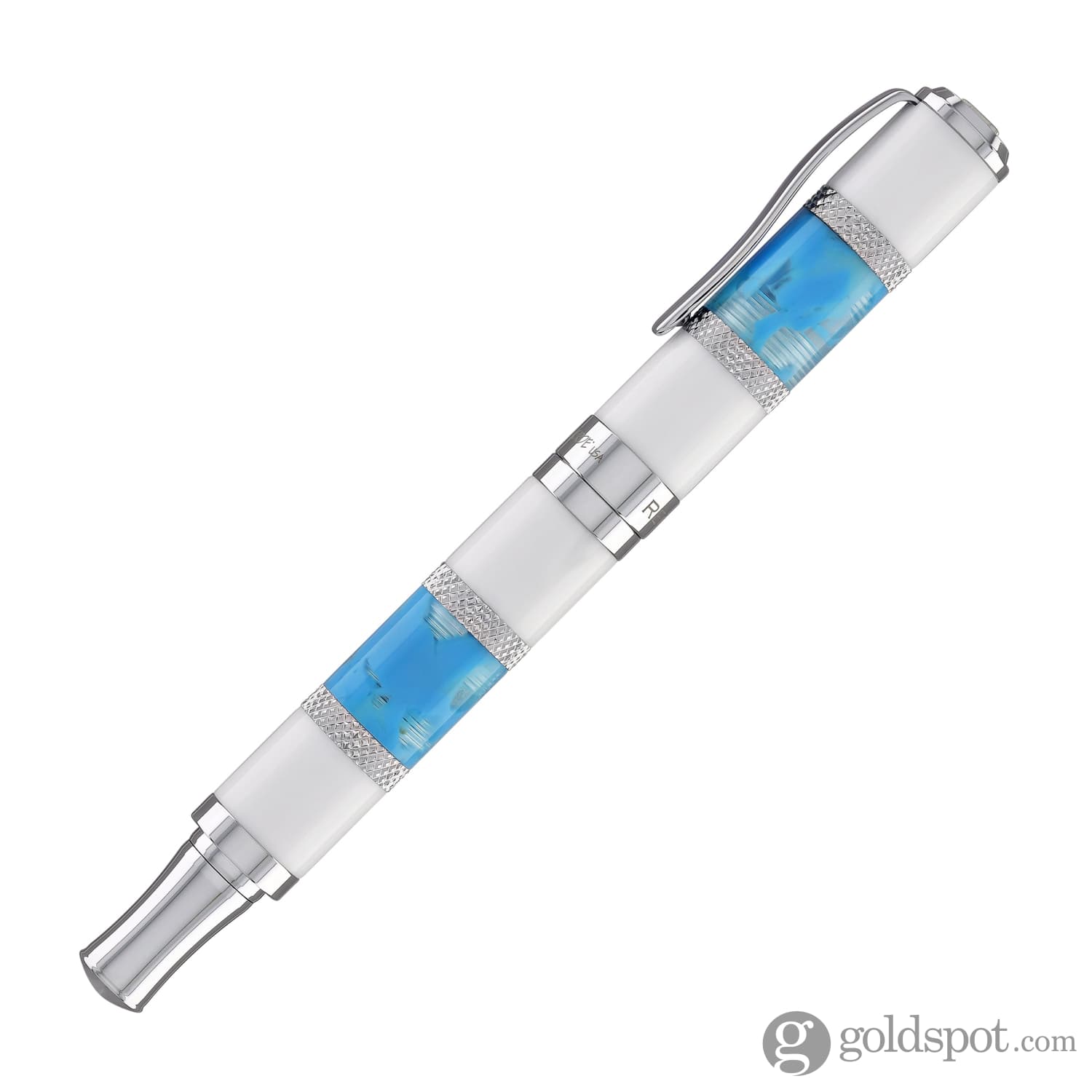 עט רולר Monteverde Regatta - כחול סנטוריני Santorini Blue