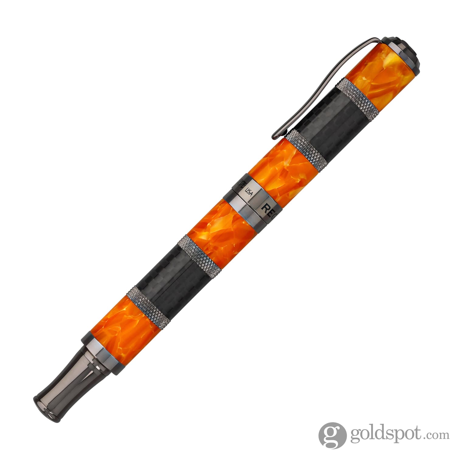 עט נובע Monteverde Regatta Sport - כתום/סיבי פחמן Orange/Carbon Fiber