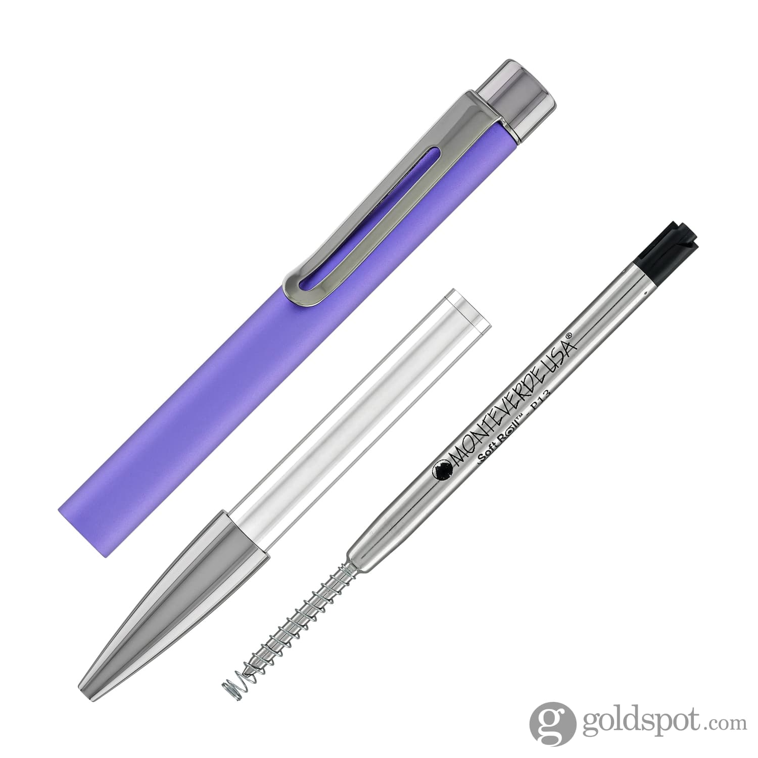 עט כדורי Monteverde USA Ritma 2025 - סגול חצות Midnight Orchid