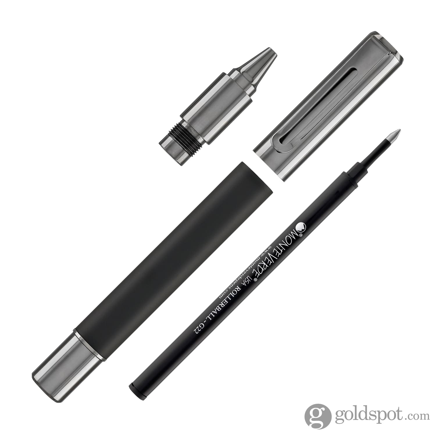 עט רולר Monteverde Ritma - שחור Black