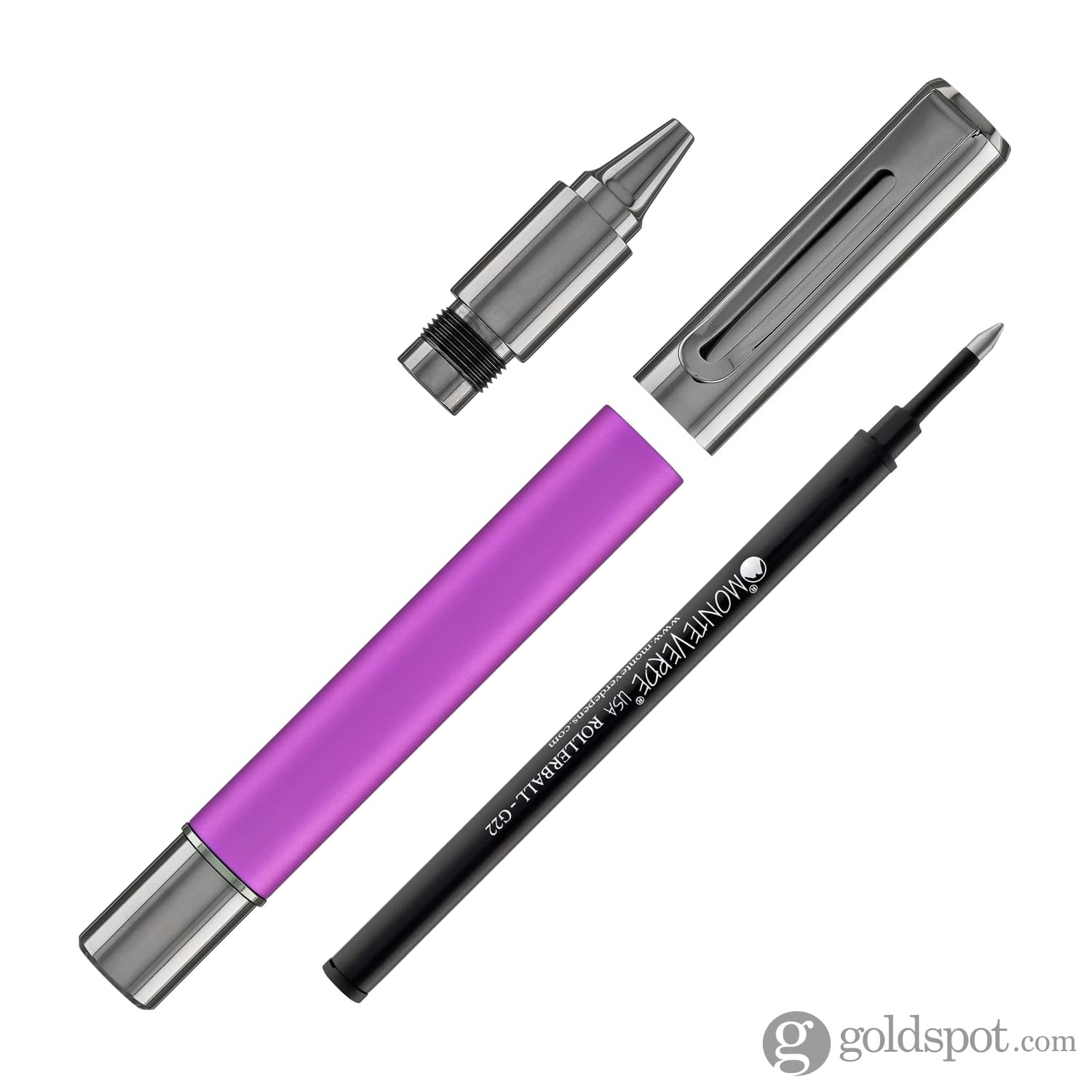 עט רולר Monteverde Ritma Anodized - סגול Purple