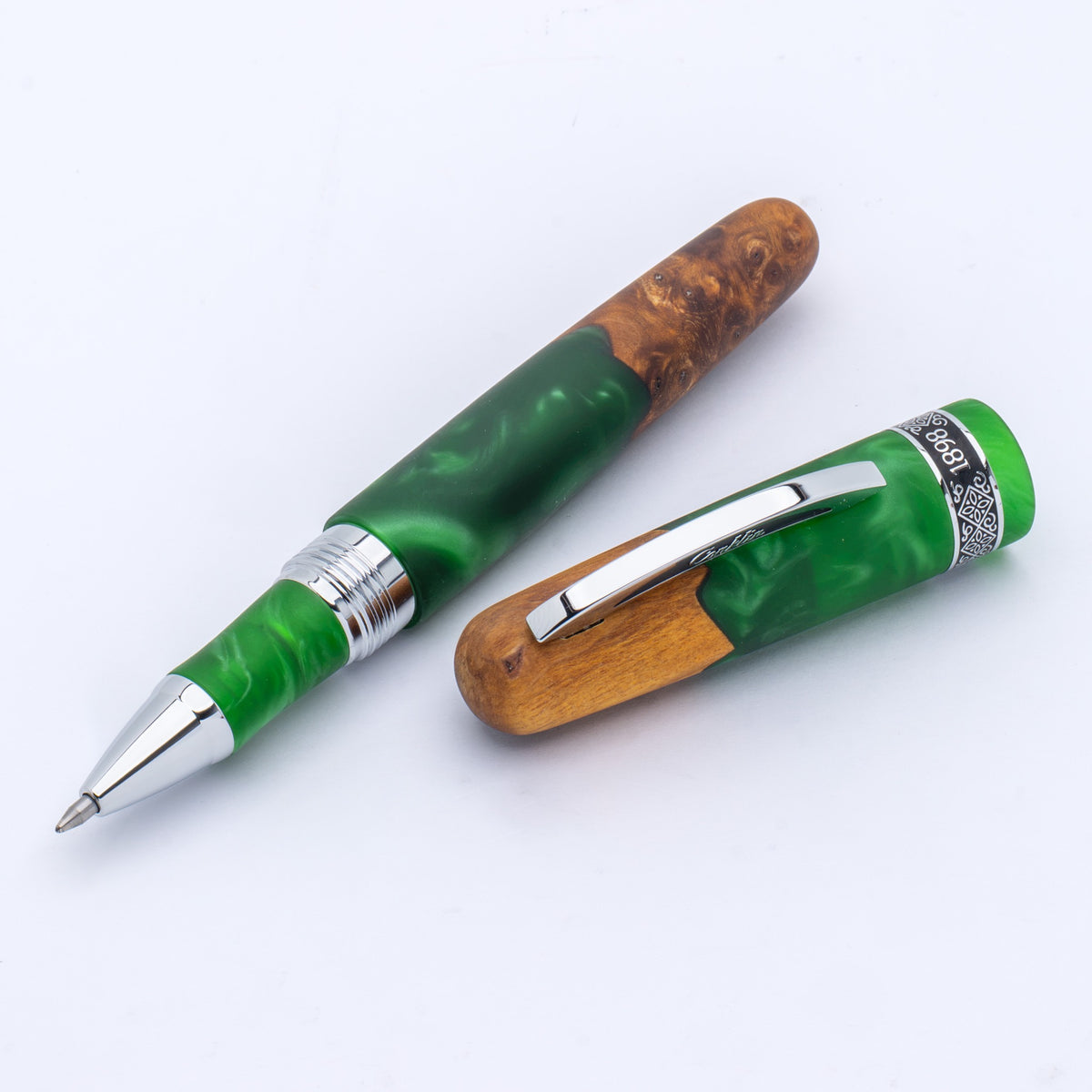 עט רולר Conklin 1898 Spectra Fusion Green / Burgundy *מהדורה מוגבלת*