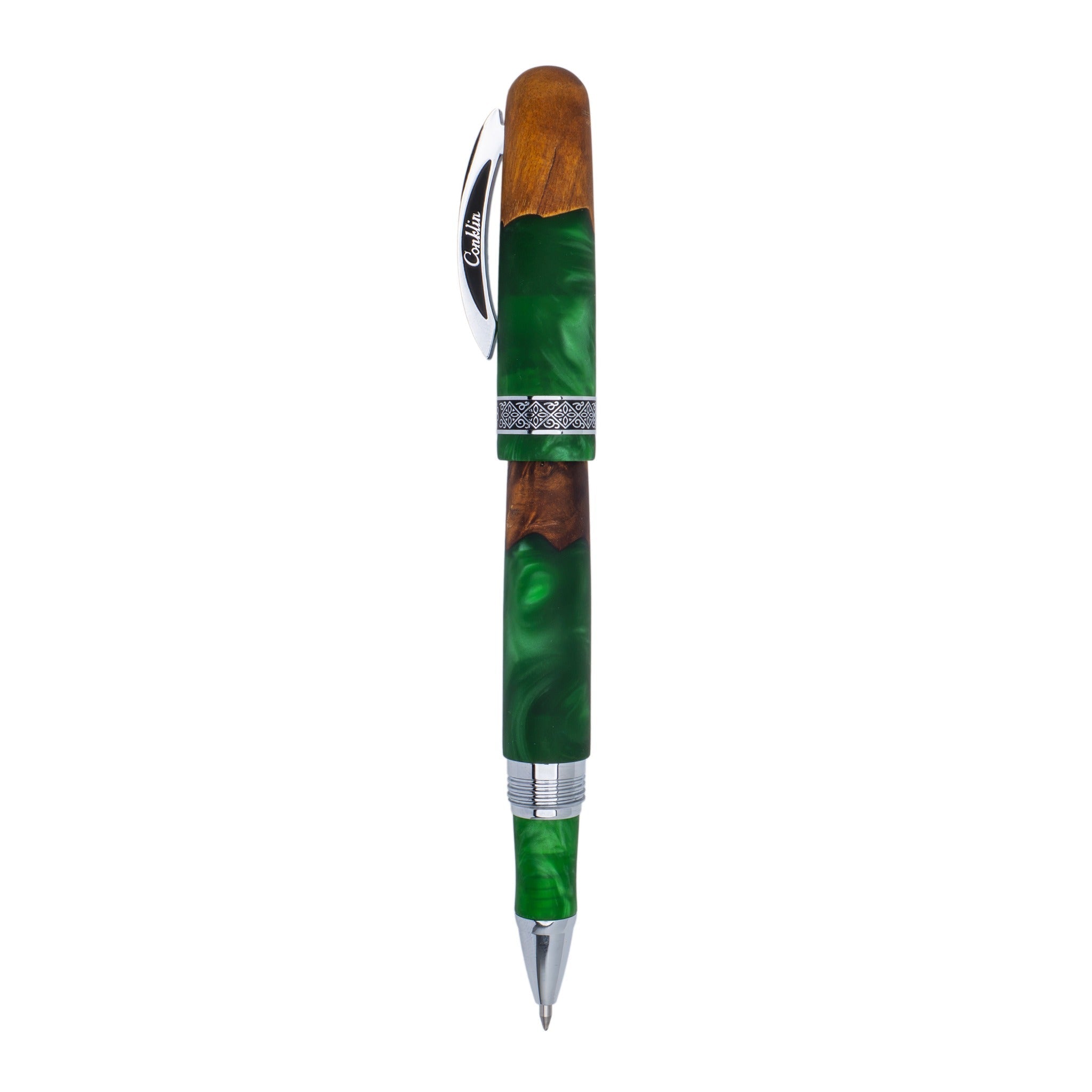 Spectra Fusion Green rollerball side